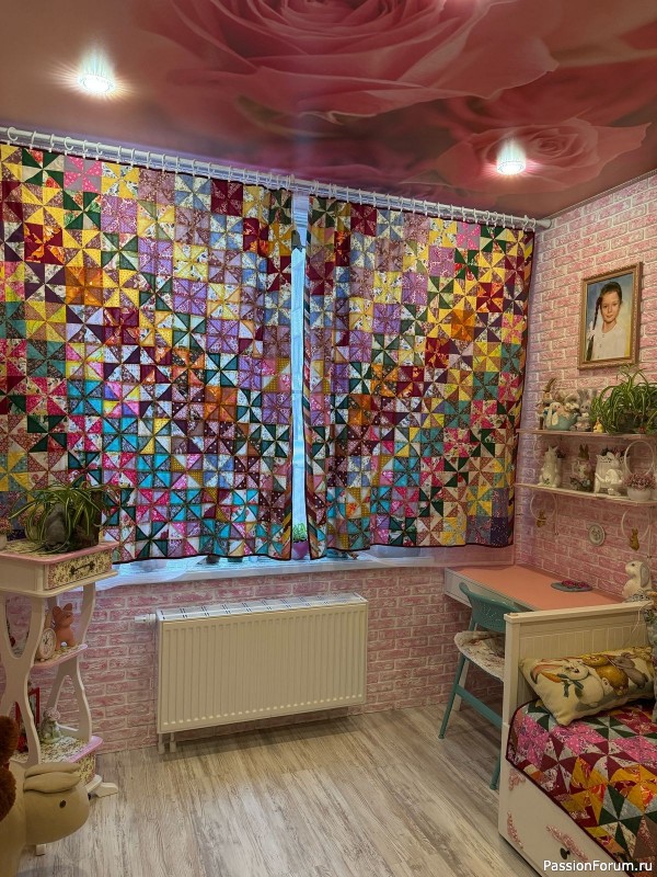 Жизнь лоскутного в интерьере