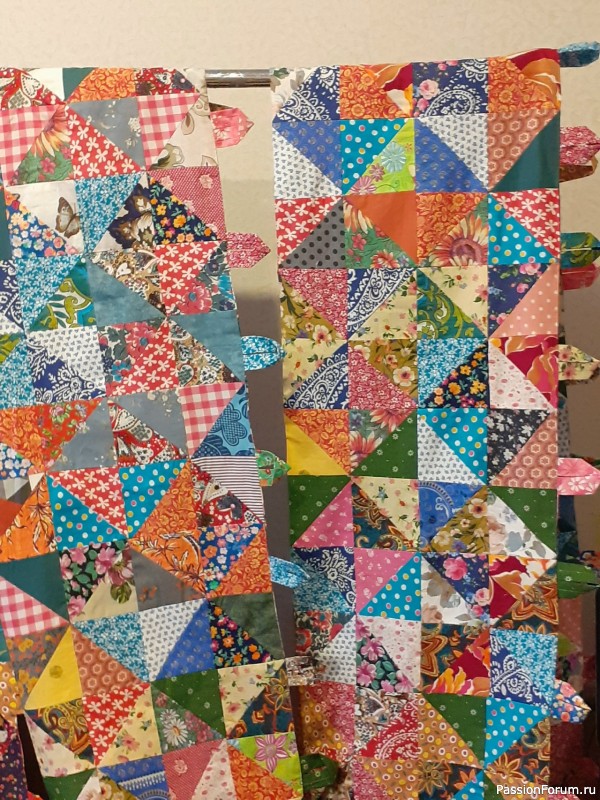 Жизнь лоскутного в интерьере