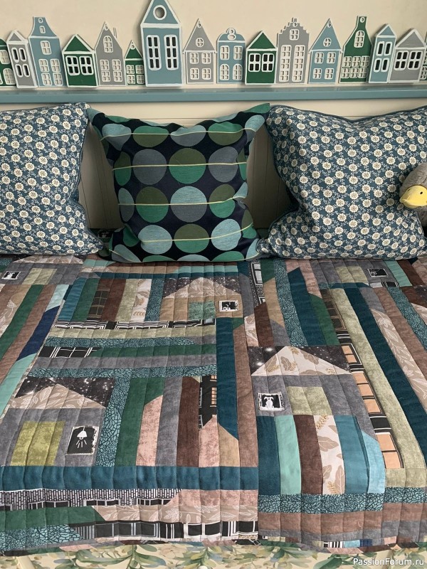 Жизнь лоскутного в интерьере
