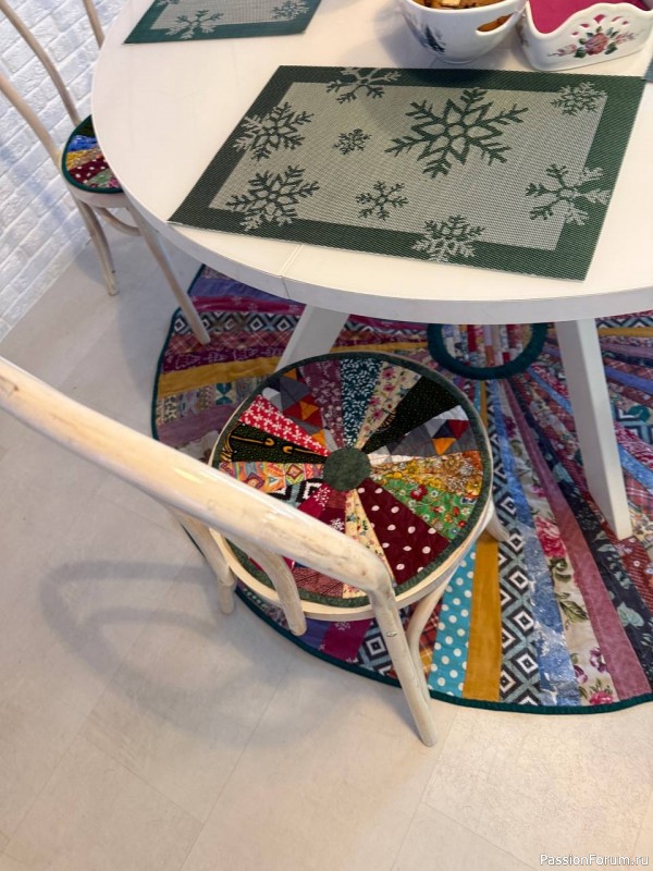 Жизнь лоскутного в интерьере