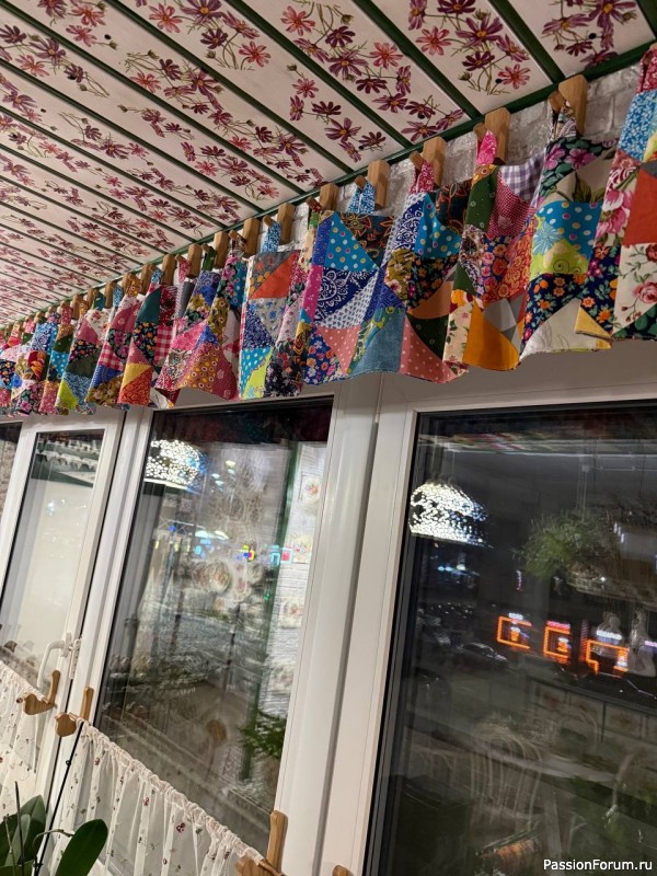 Жизнь лоскутного в интерьере