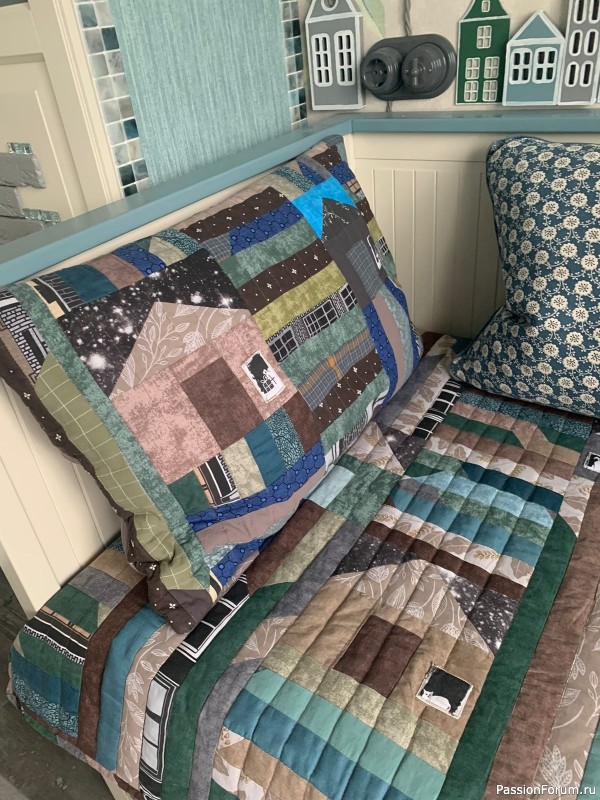 Жизнь лоскутного в интерьере