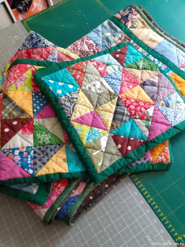 Жизнь лоскутного в интерьере