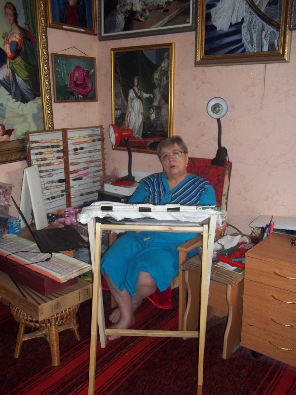 &quot; Живопись иглой&quot; ручная художественная гладь