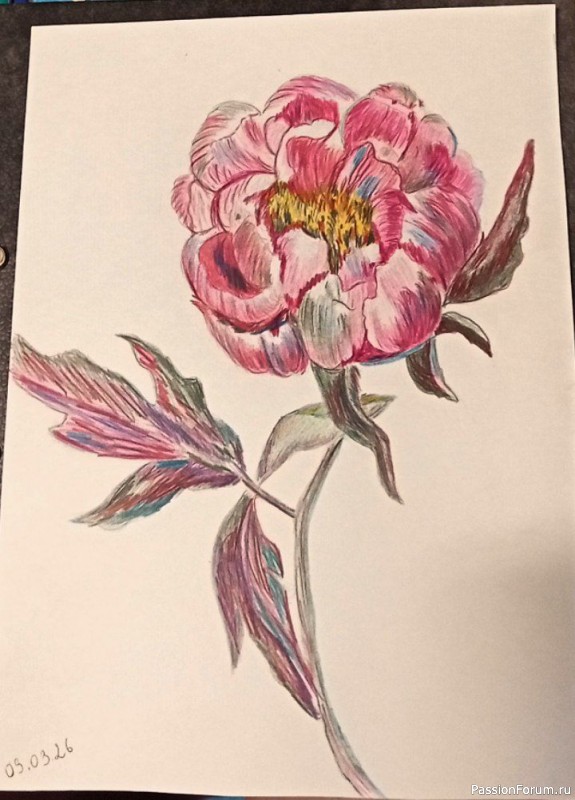 Мартовские рисунки