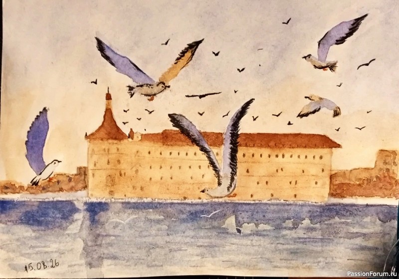 Августовские рисунки