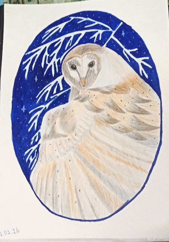 Февральские рисунки