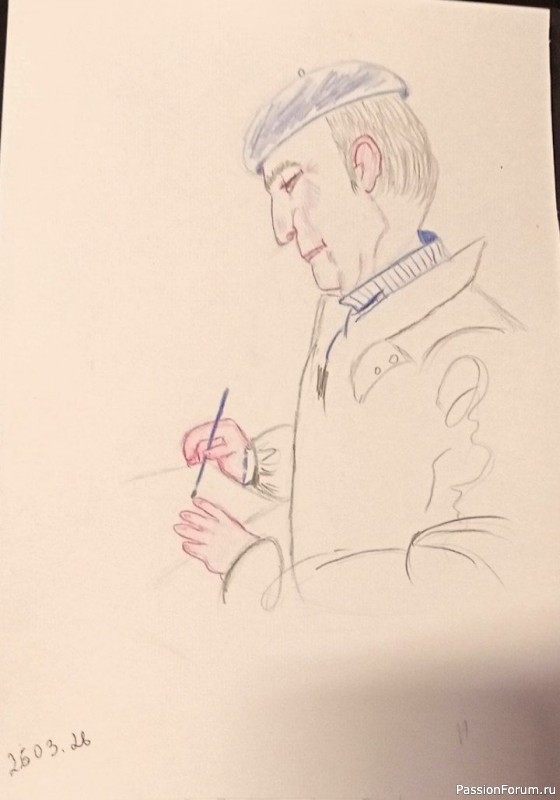 Мартовские рисунки