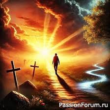 "Последняя встреча" (из цикла "Житие-битие"). А.Волков