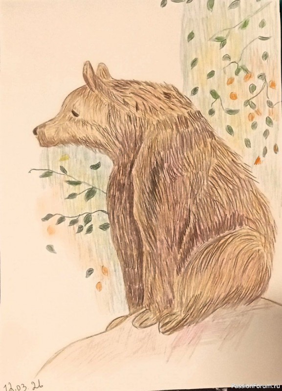 Мартовские рисунки