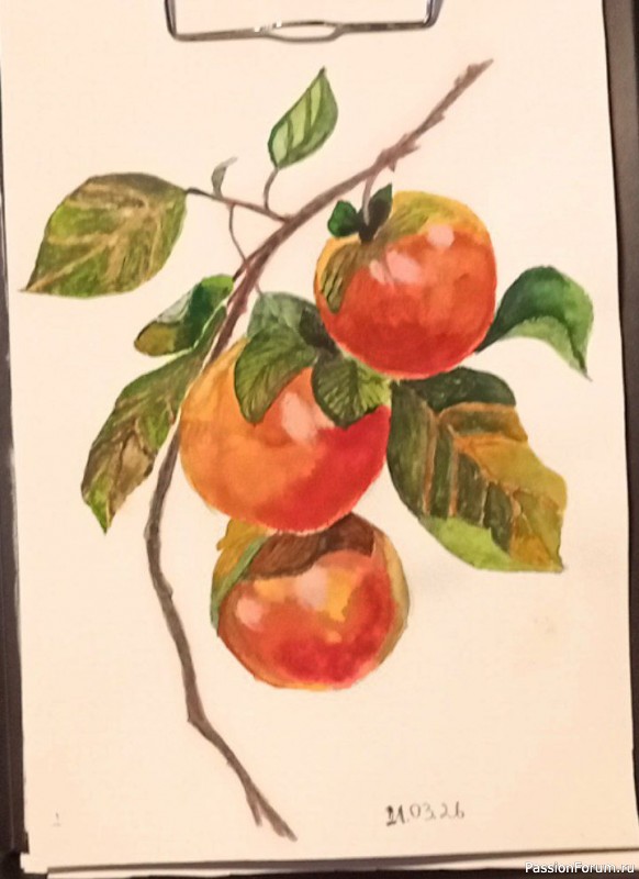 Мартовские рисунки