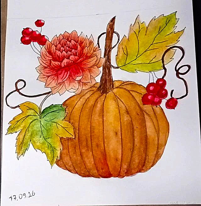 Сентябрьские рисунки