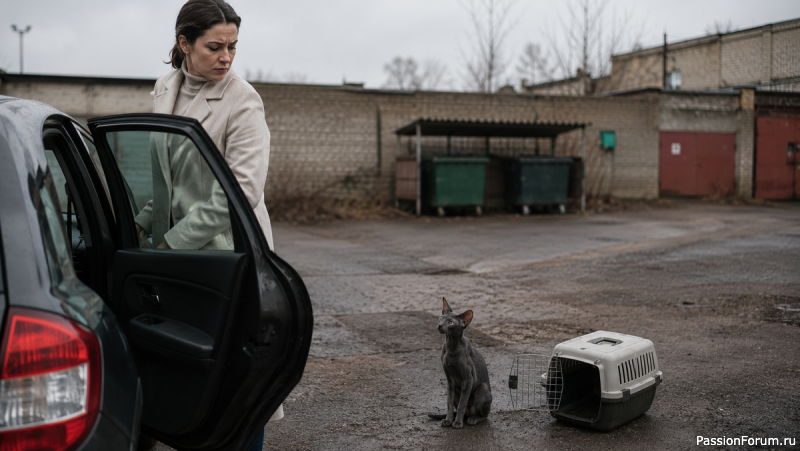 Избавилась от кота