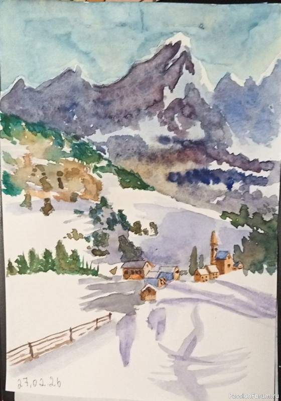 Февральские рисунки