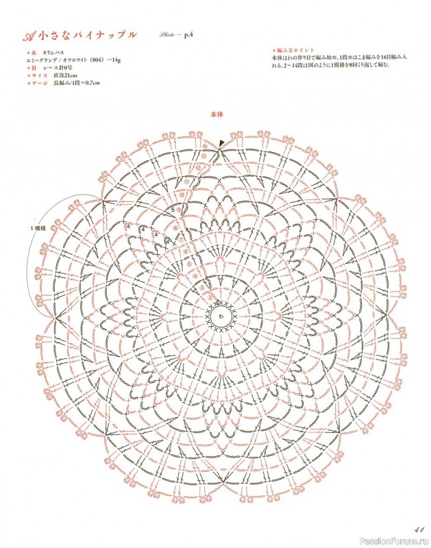 Журнал "Elegance Crochet Lace Doily" - 2021