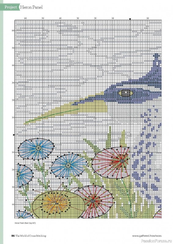 Схемы из журнала "The World of Cross Stitching №307 2021"