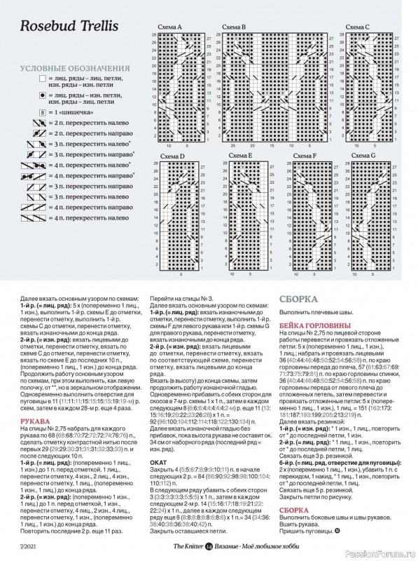 Журнал "The Knitter" №7 2021 Россия