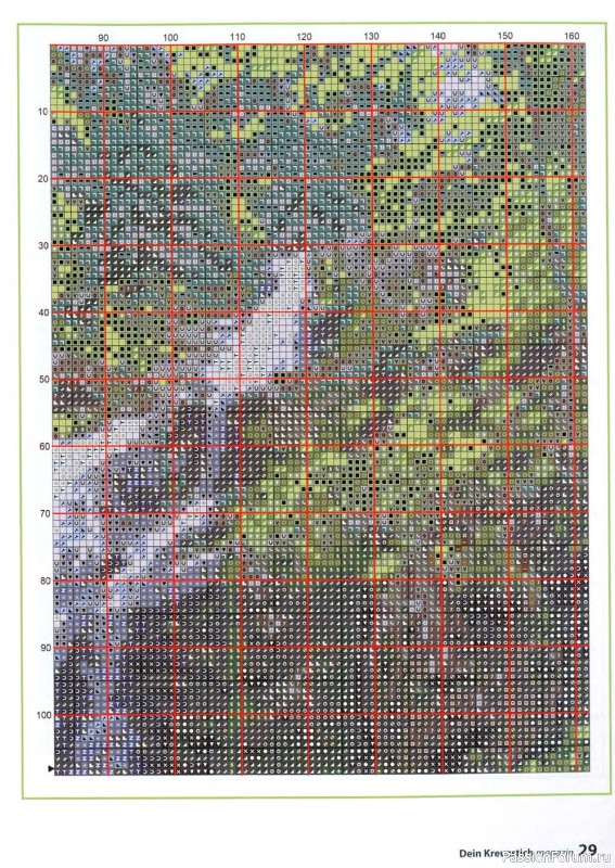 Схемы для вышивки из журнала "Dein Creuzstich magazin" 5-2021