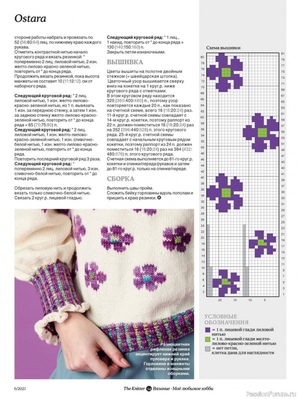 Журнал "The Knitter №6 2021 Россия"
