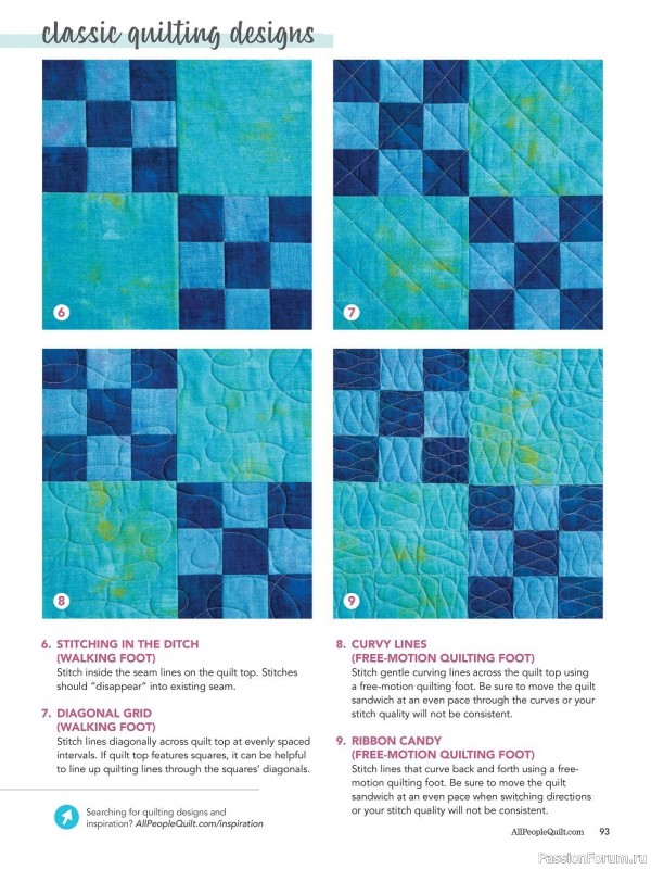 Журнал "Quilts & More - Fall" 2021. Много схем для любителей пэчворк