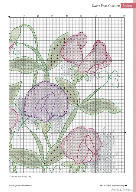 Схемы из журнала "The World of Cross Stitching №307 2021"