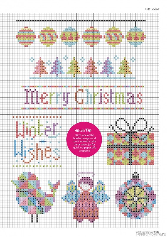 Журнал "Cross Stitch Favourites - Christmas" 2021