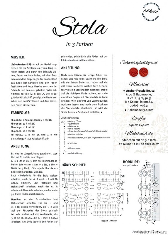 Журнал "Bobbel & Lace" №6 2021. Схемы и описания