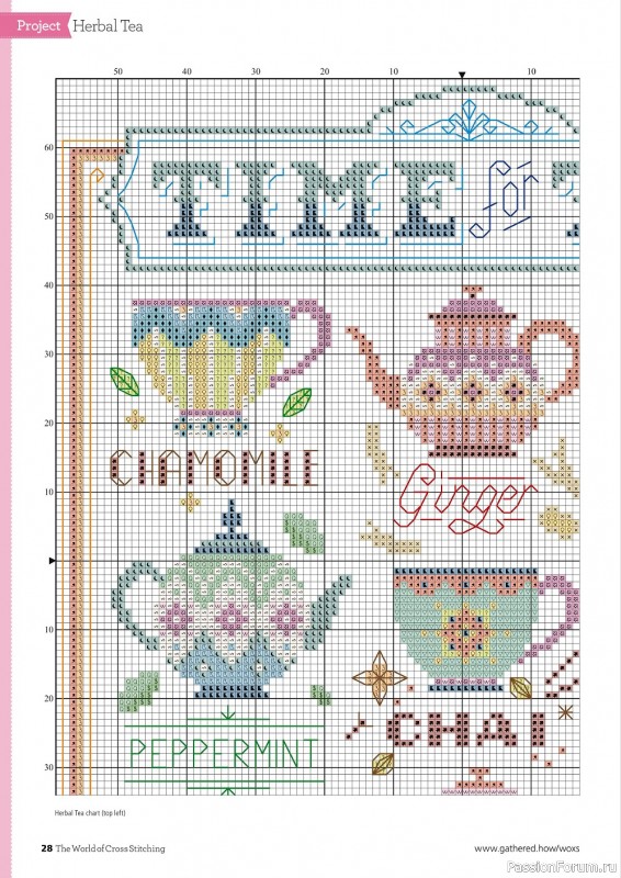 Журнал "The World of Cross Stitching" №310 2021