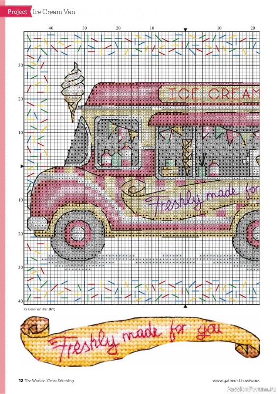 Журнал "The World of Cross Stitching" №309 2021