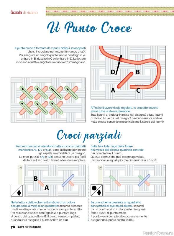 Новогодние идеи в журнале "I Love Punto Croce" 12- 2021