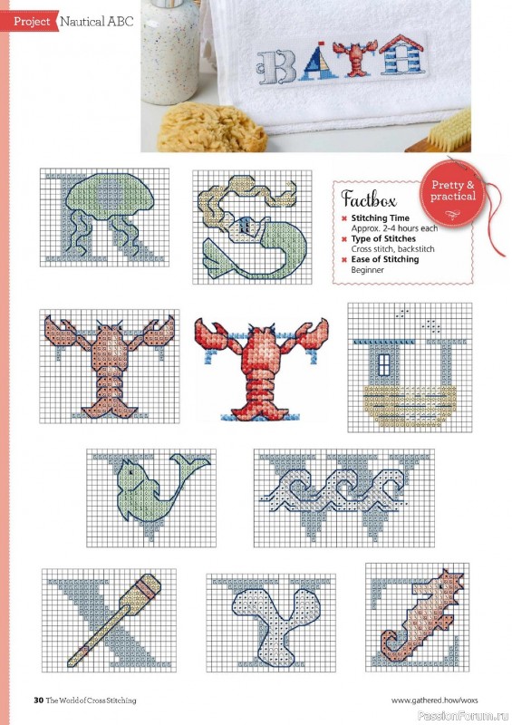 Журнал "The World of Cross Stitching" №309 2021