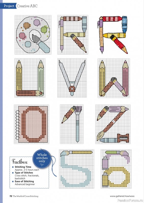 Журнал "The World of Cross Stitching" №310 2021