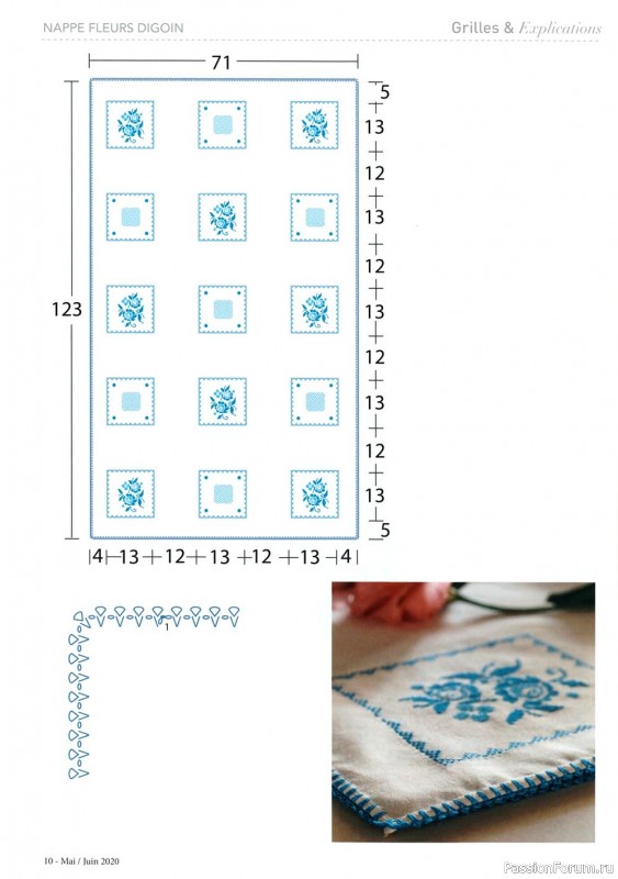 Журнал "Creation Point de Croix" №82 2020. Много схем!