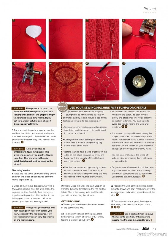 Много идей и схем в журнале "Stitch Magazine" №133 2021