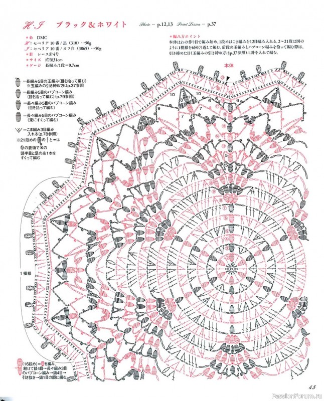 Журнал "Elegance Crochet Lace Doily" - 2021