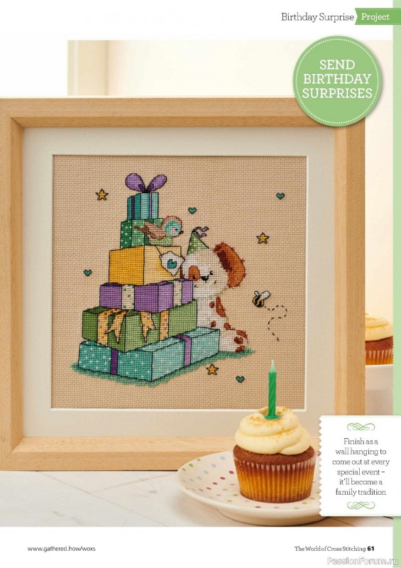 Журнал "The World of Cross Stitching" №309 2021