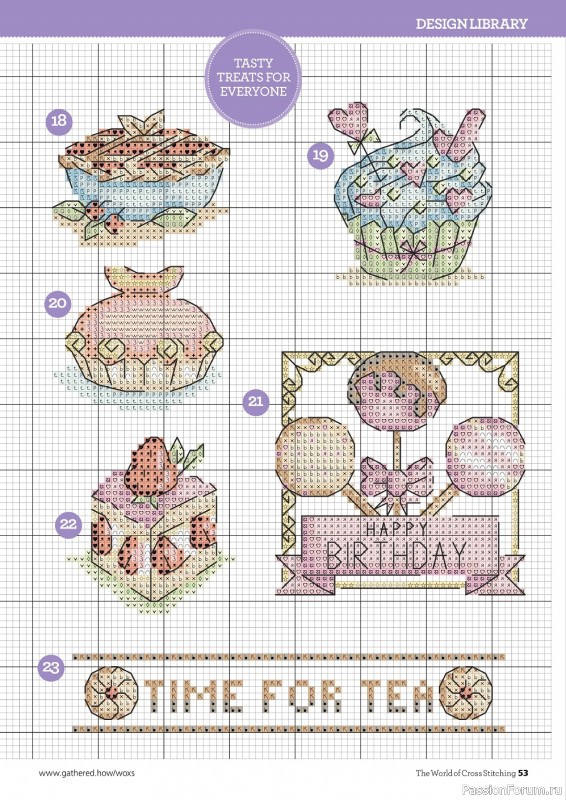 Журнал "The World of Cross Stitching" №310 2021