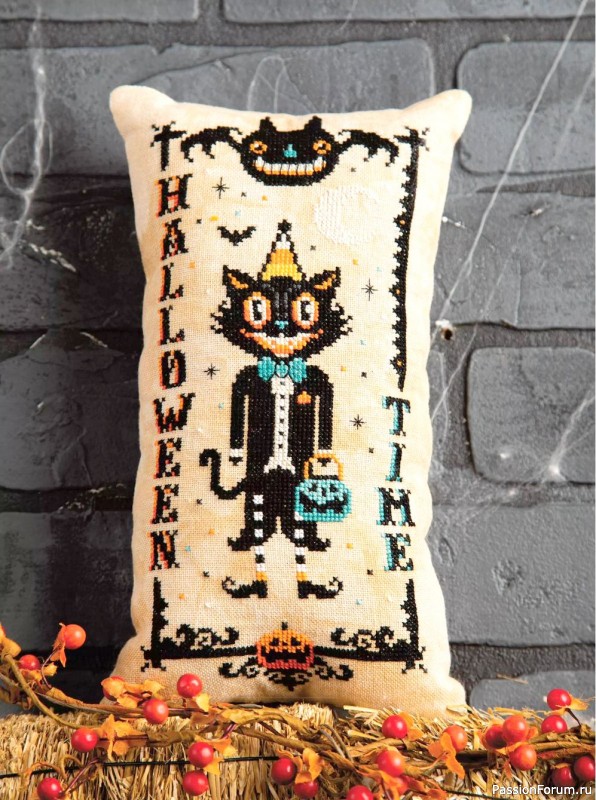 Журнал "Just CrosStitch October" 2021