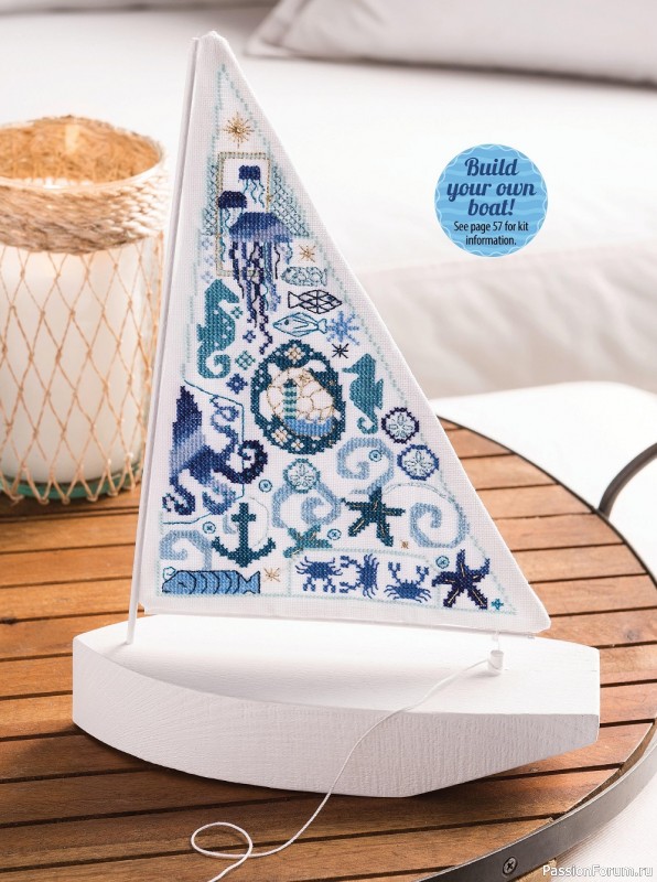 Схемы из журнала "Just CrossStitch" August 2021