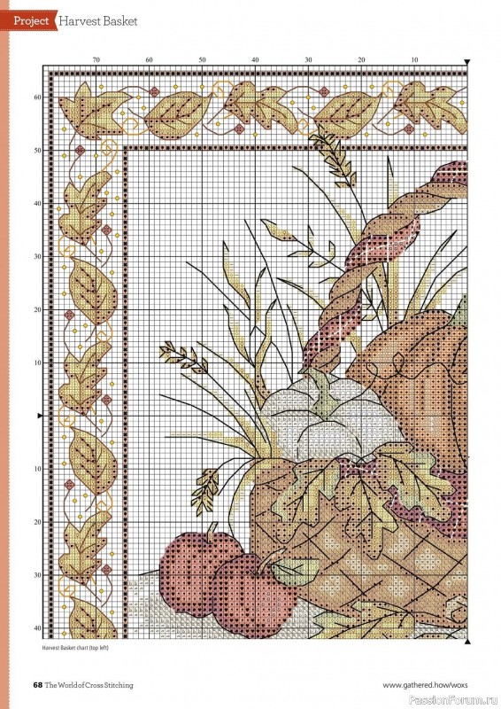 Журнал "The World of Cross Stitching" №311 2021. Много схем