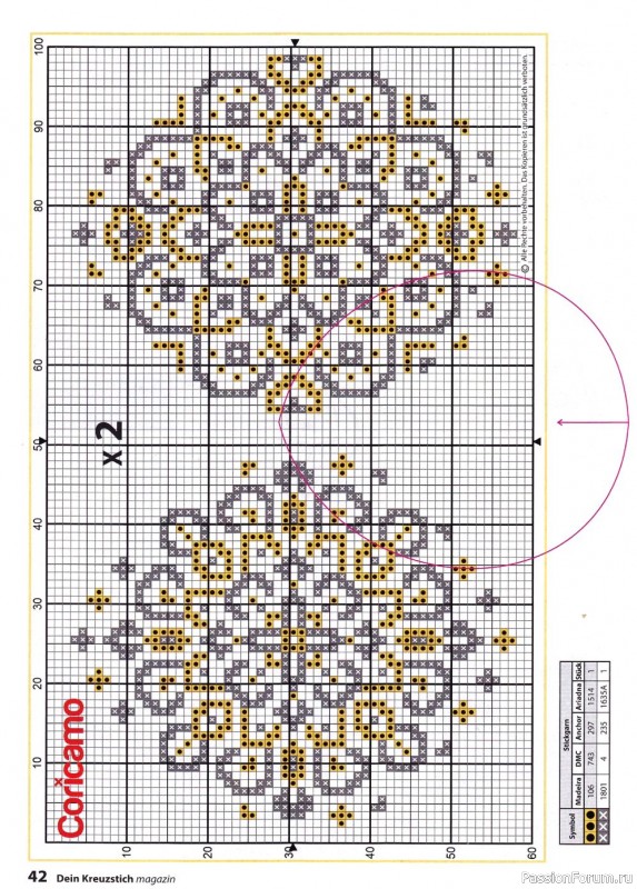 Немецкий журнал для любителей вышивать