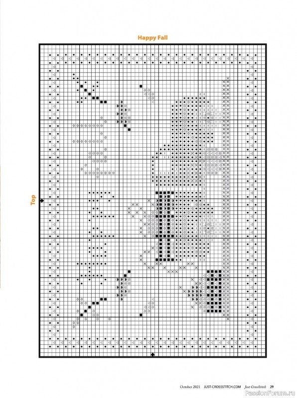 Журнал "Just CrosStitch October" 2021