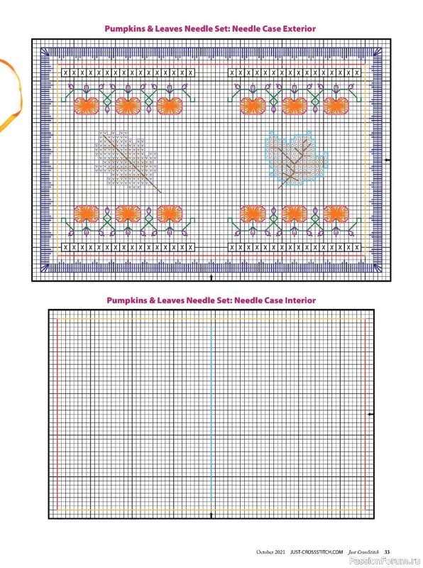 Журнал "Just CrosStitch October" 2021