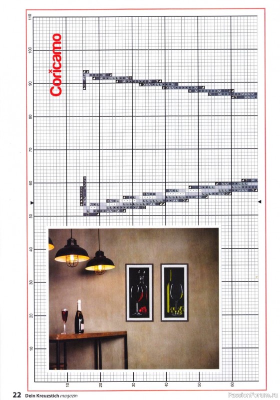 Схемы из журнала "Dein Kreuzstich magazin №3 2021"