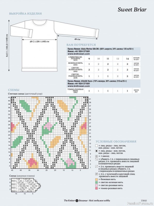 Журнал "The Knitter" №7 2021 Россия