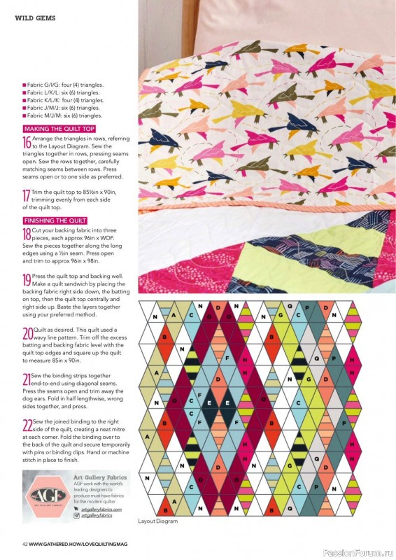 Журнал "Love Patchwork &Quilting" №101 2021