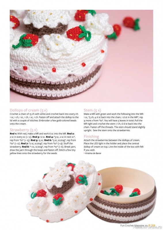 Журнал "Fun Crochet Magazine" №20 2021. Схемы и описания