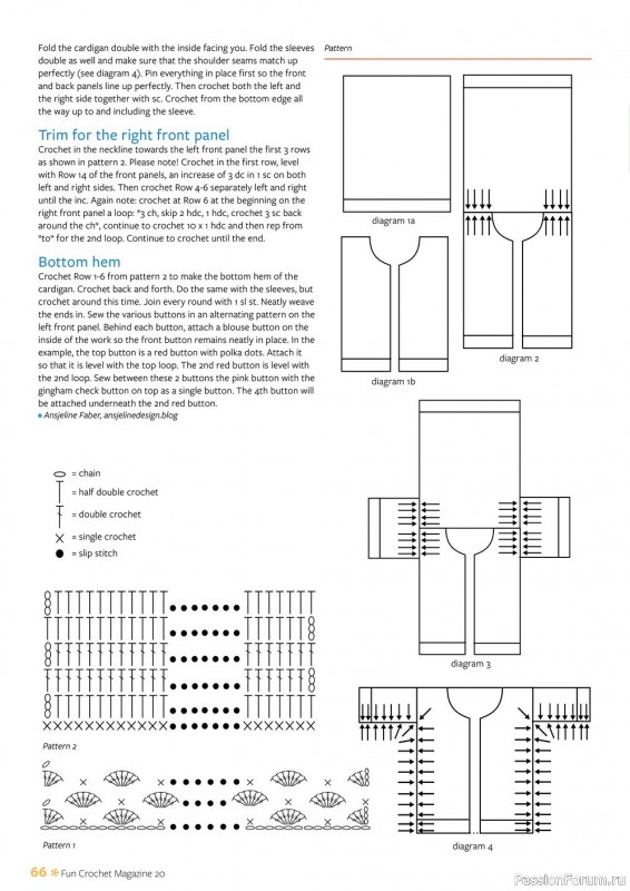 Журнал "Fun Crochet Magazine" №20 2021. Схемы и описания