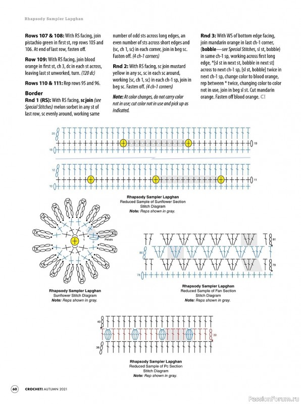 Схемы из журнала "Crochet! - Autumn" 2021