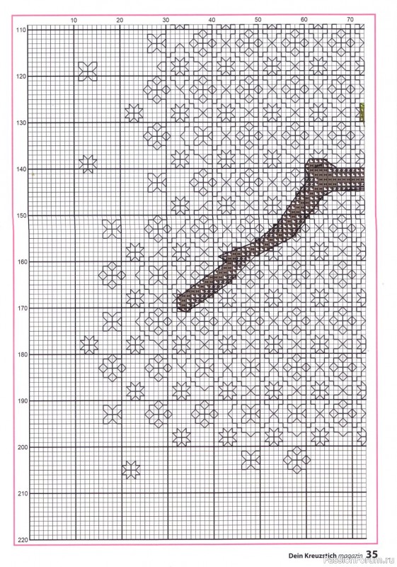 Журнал "Dein Kreuzstich Magazin" №4 2021